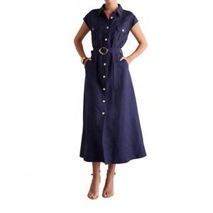 NEW JS71 helsa dress in navy